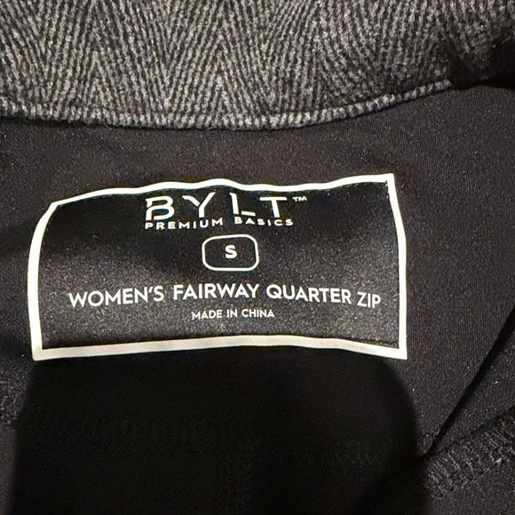 BYLT Quarter-Zip Performance Sweater - Picture 2 of 4